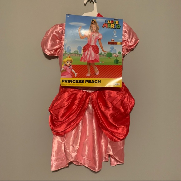 NWT. DISGUISE Super Mario Kids Princess Peach Costume - Picture 3 of 9